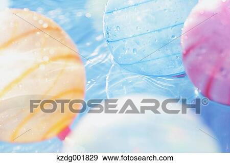Stock Photo - Water Yo-Yo balloons. Fotosearch