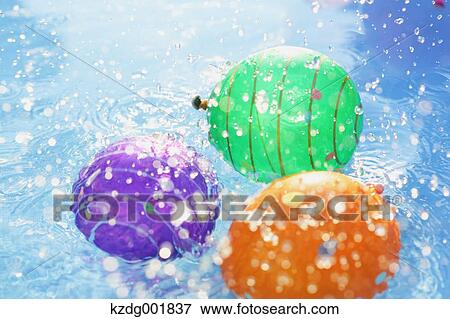 Water Yo-Yo balloons View Large Photo Image Stock Photo - Water Yo-Yo balloons. Fotosearch