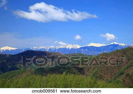 Stock Image - "Yamanashi Prefecture, Japan". Fotosearch