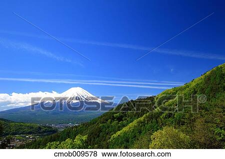 Stock Photo - "Yamanashi Prefecture, Japan". Fotosearch