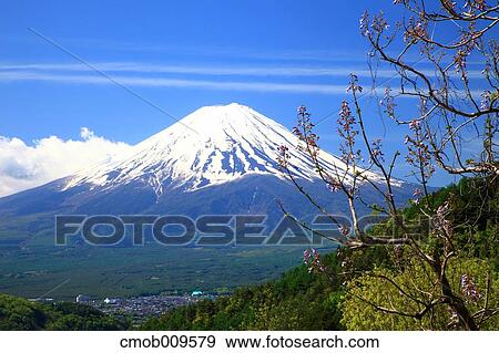 Stock Photo - "Yamanashi Prefecture, Japan". Fotosearch