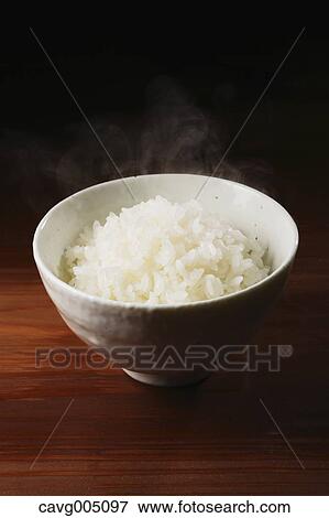 Stock Photo - Bowl of rice. Fotosearch