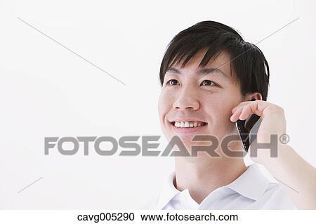 Businessman on the phone View Large Photo Image Stock Image - Businessman on the phone. Fotosearch