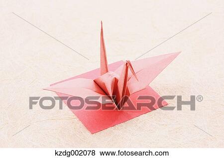 Japanese paper crane View Large Photo Image Stock Photo - Japanese paper crane. Fotosearch