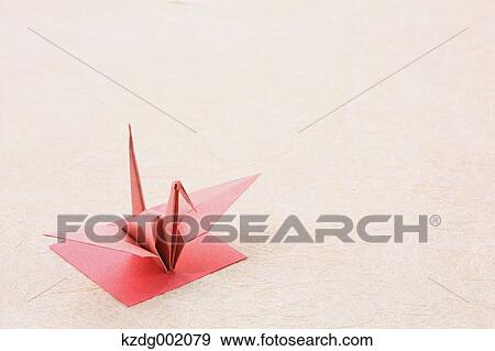 Japanese paper crane View Large Photo Image Stock Photo - Japanese paper crane. Fotosearch