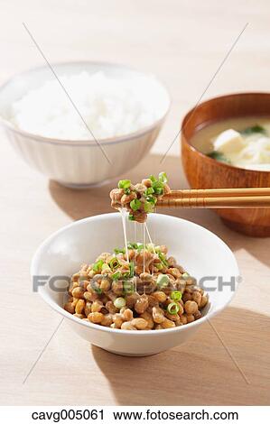Stock Image - Japanese style breakfast. Fotosearch