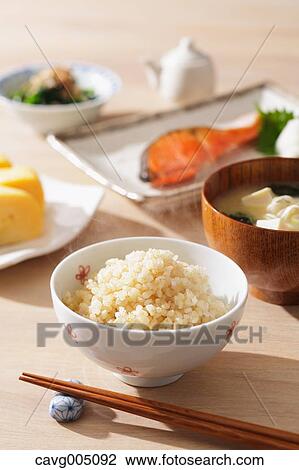Japanese style breakfast View Large Photo Image Stock Image - Japanese style breakfast. Fotosearch