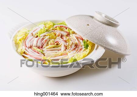 Japanese style casserole View Large Photo Image Picture - Japanese style casserole. Fotosearch