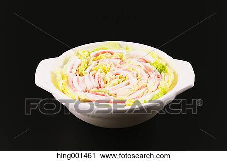 Stock Image - Japanese style casserole. Fotosearch
