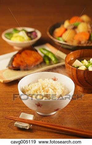 Japanese style set menu View Large Photo Image Stock Photo - Japanese style set menu. Fotosearch