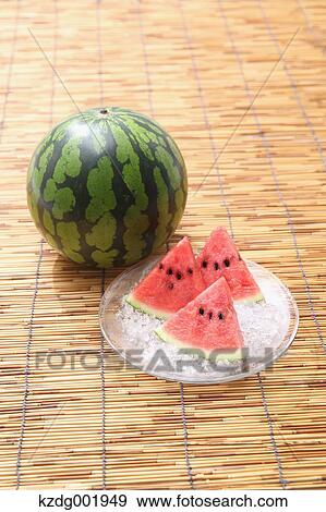 Watermelon View Large Photo Image Stock Photo - Watermelon. Fotosearch