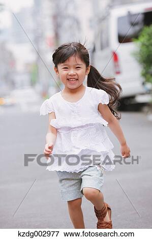 Stock Photo - Young girl portrait. Fotosearch