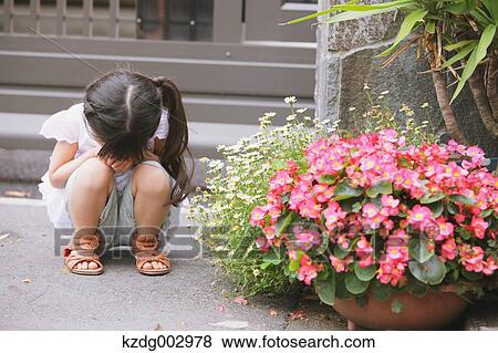 Stock Photo - Young girl portrait. Fotosearch