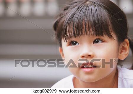 Young girl portrait View Large Photo Image Stock Photo - Young girl portrait. Fotosearch