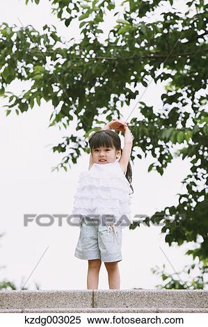 Stock Photography - Young girl portrait. Fotosearch