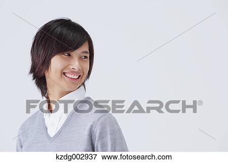 Stock Photo - Young man portrait. Fotosearch