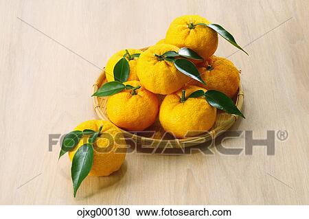 Stock Image - Yuzu. Fotosearch