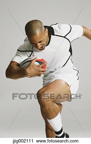 Bald male rugby player View Large Photo Image Stock Image - Bald male rugby player. Fotosearch