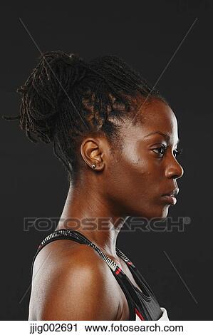 Female Athlete, Focused View Large Photo Image Stock Image - Female Athlete, Focused . Fotosearch