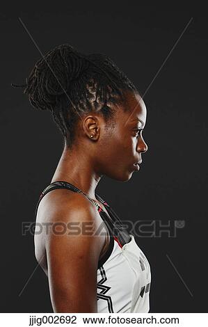 Female Athlete, Focused View Large Photo Image Stock Image - Female Athlete, Focused . Fotosearch
