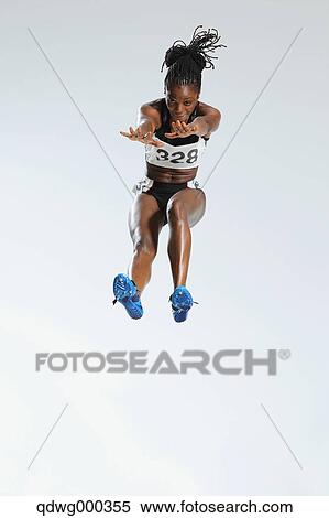 Female Athlete, Studio Shot View Large Photo Image Stock Photography - Female Athlete, Studio Shot . Fotosearch