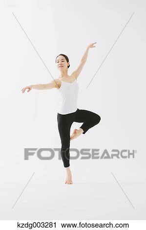 Japanese female dancer View Large Photo Image Stock Image - Japanese female dancer. Fotosearch