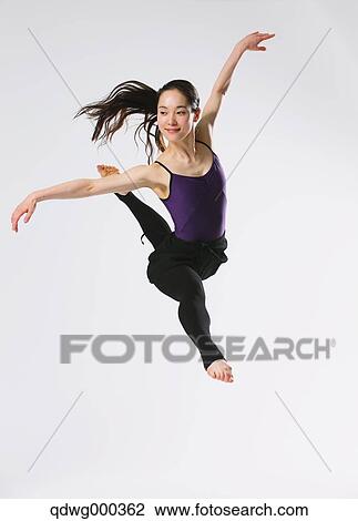 Stock Image - Japanese female dancer. Fotosearch