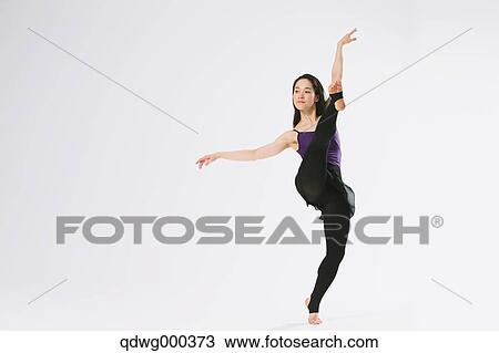 Japanese female dancer View Large Photo Image Stock Image - Japanese female dancer. Fotosearch