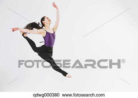 Stock Image - Japanese female dancer. Fotosearch