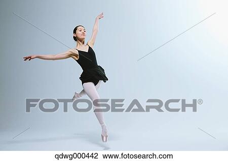 Stock Image - Japanese female dancer. Fotosearch