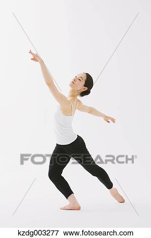 Japanese female dancer View Large Photo Image Stock Photo - Japanese female dancer. Fotosearch