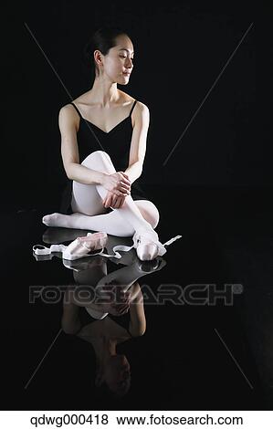 Japanese female dancer View Large Photo Image Stock Photo - Japanese female dancer. Fotosearch
