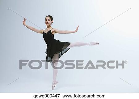 Stock Photo - Japanese female dancer. Fotosearch