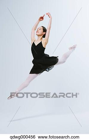 Stock Photograph - Japanese female dancer. Fotosearch