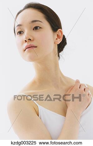 Japanese female dancer View Large Photo Image Stock Photography - Japanese female dancer. Fotosearch