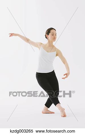 Stock Photography - Japanese female dancer. Fotosearch