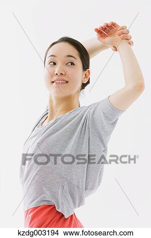Japanese woman training View Large Photo Image Picture - Japanese woman training. Fotosearch