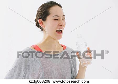 Japanese woman training View Large Photo Image Stock Photo - Japanese woman training. Fotosearch