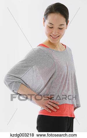 Japanese woman training View Large Photo Image Stock Photo - Japanese woman training. Fotosearch
