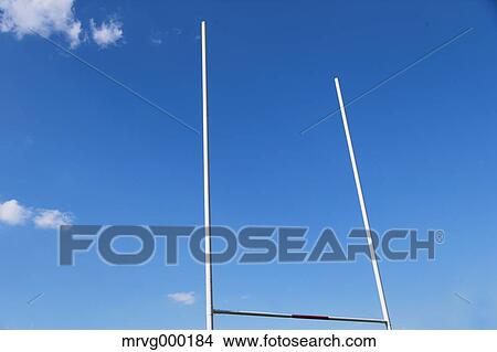 Rugby goal View Large Photo Image Picture - Rugby goal. Fotosearch