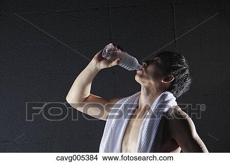 Young Male Athlete After Training View Large Photo Image Picture - Young Male Athlete After Training. Fotosearch