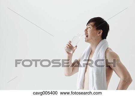 Young Male Athlete After Training View Large Photo Image Stock Image - Young Male Athlete After Training. Fotosearch