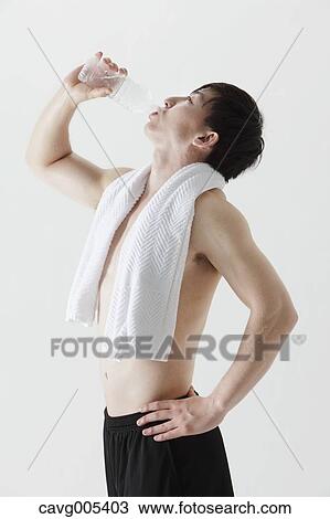 Young Male Athlete After Training View Large Photo Image Stock Image - Young Male Athlete After Training. Fotosearch