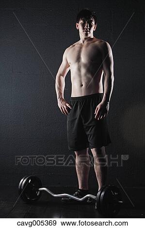 Young Male Athlete Training View Large Photo Image Stock Photo - Young Male Athlete Training. Fotosearch
