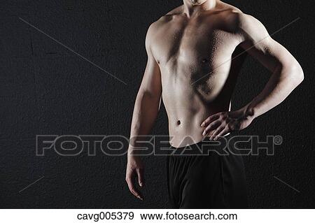 Young Male Athlete Training View Large Photo Image Stock Photo - Young Male Athlete Training. Fotosearch