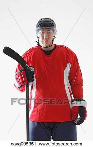 Young Male Ice Hockey Player View Large Photo Image Stock Image - Young Male Ice Hockey Player. Fotosearch