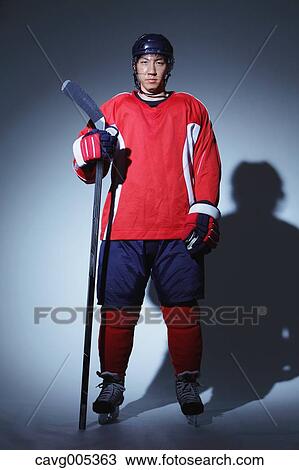 Young Male Ice Hockey Player View Large Photo Image Stock Image - Young Male Ice Hockey Player. Fotosearch