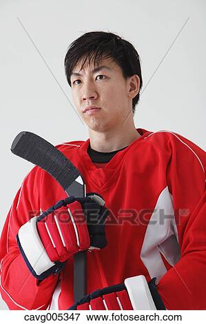 Young Male Ice Hockey Player View Large Photo Image Stock Photo - Young Male Ice Hockey Player. Fotosearch