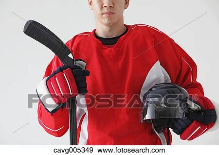 Young Male Ice Hockey Player View Large Photo Image Stock Photo - Young Male Ice Hockey Player. Fotosearch