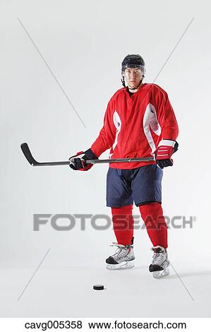 Young Male Ice Hockey Player View Large Photo Image Stock Photo - Young Male Ice Hockey Player. Fotosearch
